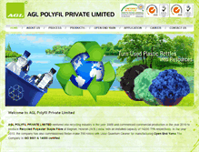 Tablet Screenshot of aglpolyfil.com